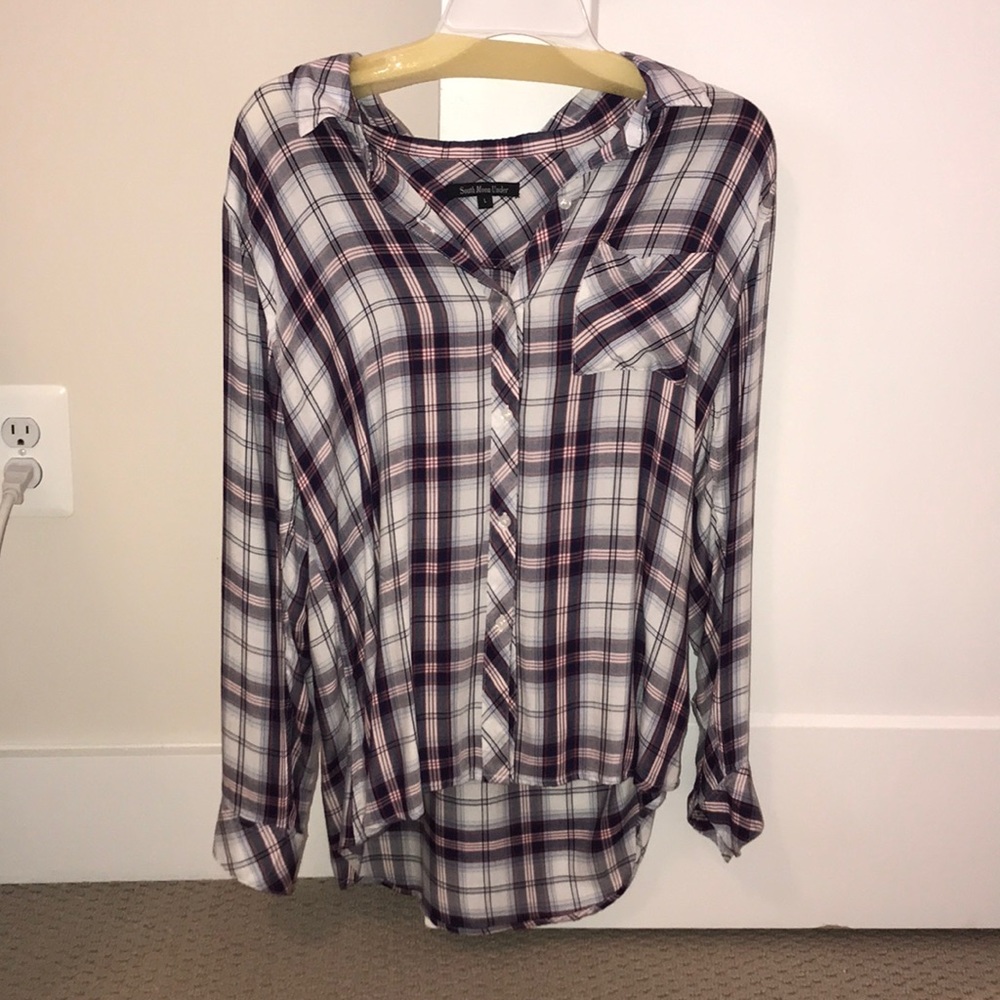 plaid button down (Christmas special only)